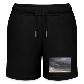 Formations de nuages sombres lors d’une tempête - Short de jogging enfant bio Stanley/Stella - noir - Devant