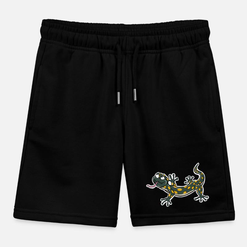 Lizard Climber Kids Organic Sweat Shorts by Stanley/Stella