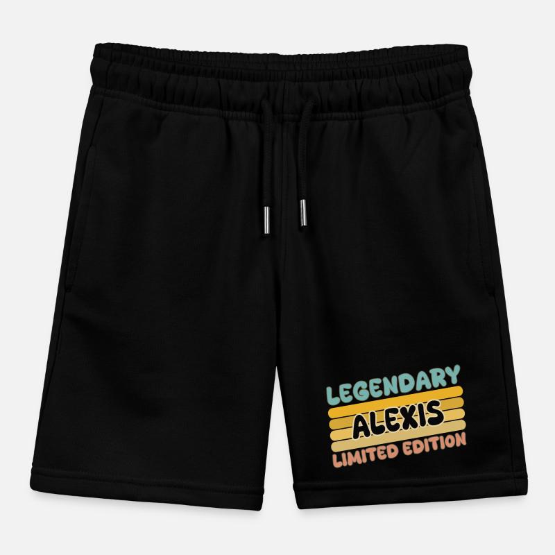 Alexis comme nom Short de jogging enfant bio Stanley/Stella