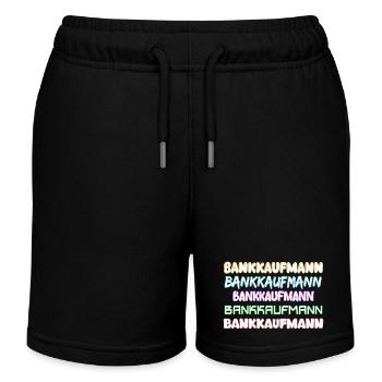 Cadeau pour banquier - Short de jogging enfant bio Stanley/Stella - noir - Devant