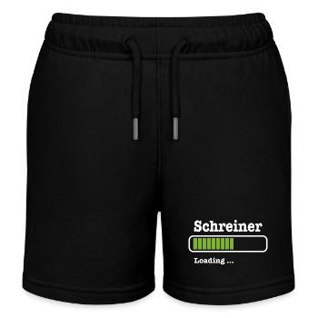 Charpentier - Short de jogging enfant bio Stanley/Stella - noir - Devant