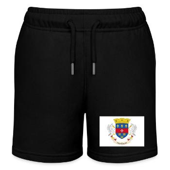 Saint-Barthélemy - Short de jogging enfant bio Stanley/Stella - noir - Devant