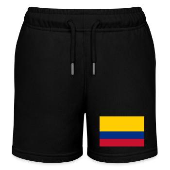 Kolumbien - Kinder Organic Joggingshorts Mini Bolter von Stanley/Stella - Schwarz - Vorne