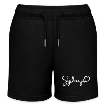 Sydney Heartbeat Australia City Sydney - Short de jogging enfant bio Stanley/Stella - noir - Devant