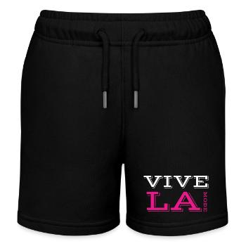vive la mode - Short de jogging enfant bio Stanley/Stella - noir - Devant