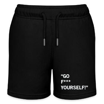 Allez-y vous-même - Short de jogging enfant bio Stanley/Stella - noir - Devant