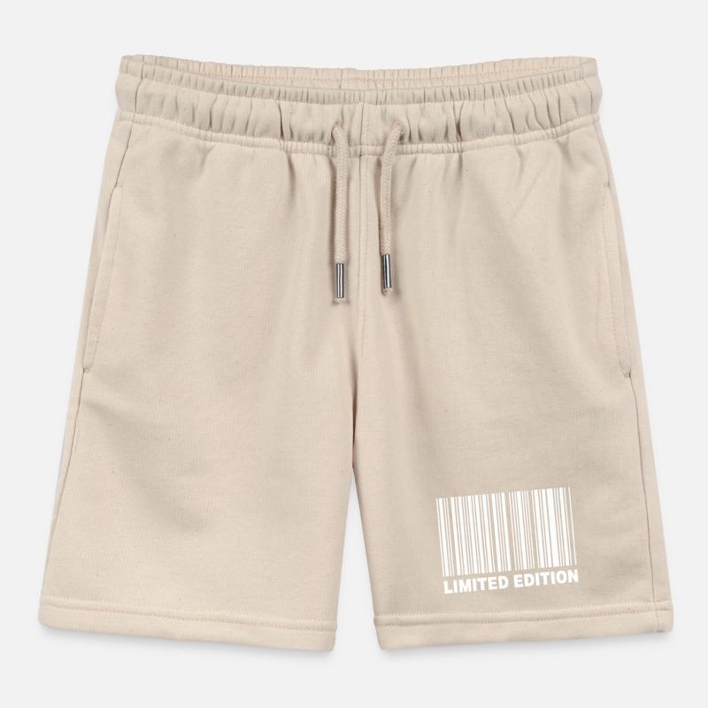 ÉDITION LIMITÉE - CODE-BARRES Short de jogging enfant bio Stanley/Stella