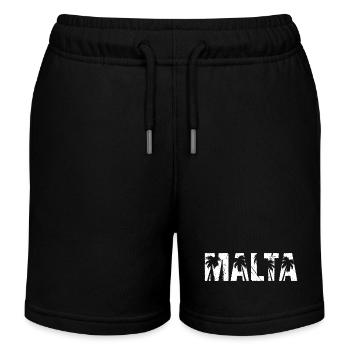Palmiers de Malte - Short de jogging enfant bio Stanley/Stella - noir - Devant