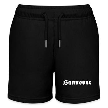 Hannover - Kinder Organic Joggingshorts Mini Bolter von Stanley/Stella - Schwarz - Vorne