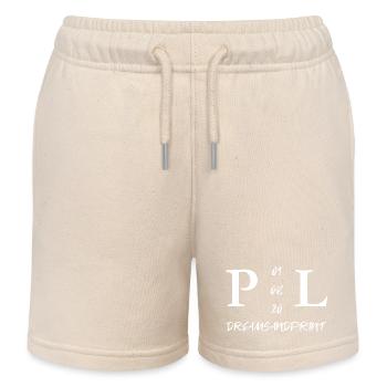 dreamsandprint simple free unique - Kinder Organic Joggingshorts Mini Bolter von Stanley/Stella - Natur - Vorne