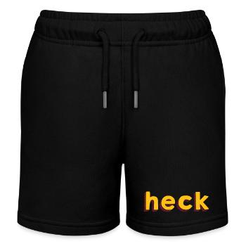 Heck Graphique - Short de jogging enfant bio Stanley/Stella - noir - Devant