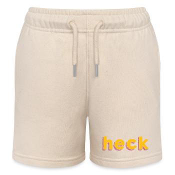Heck Graphique - Short de jogging enfant bio Stanley/Stella - écru doux - Devant
