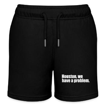 Houston, nous avons un devis de problème - Short de jogging enfant bio Stanley/Stella - noir - Devant
