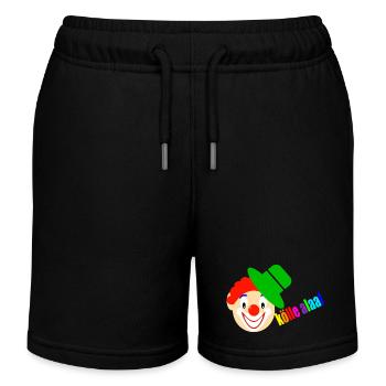 Clown dit kölle alaaf - Short de jogging enfant bio Stanley/Stella - noir - Devant