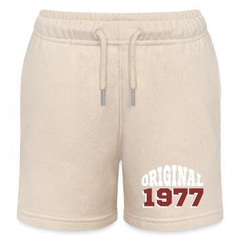 Original 1977 - Kinder Organic Joggingshorts Mini Bolter von Stanley/Stella - Natur - Vorne