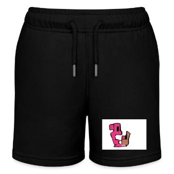 Monstres de nourriture - Short de jogging enfant bio Stanley/Stella - noir - Devant