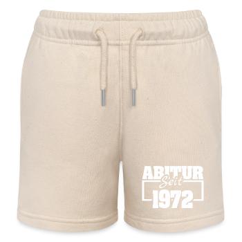 Graduating class of 1972 - Kids Organic Sweat Shorts by Stanley/Stella - soft Ecru - Front