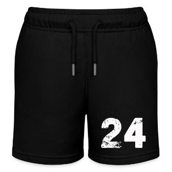 24 - Kinder Organic Joggingshorts Mini Bolter von Stanley/Stella - Schwarz - Vorne