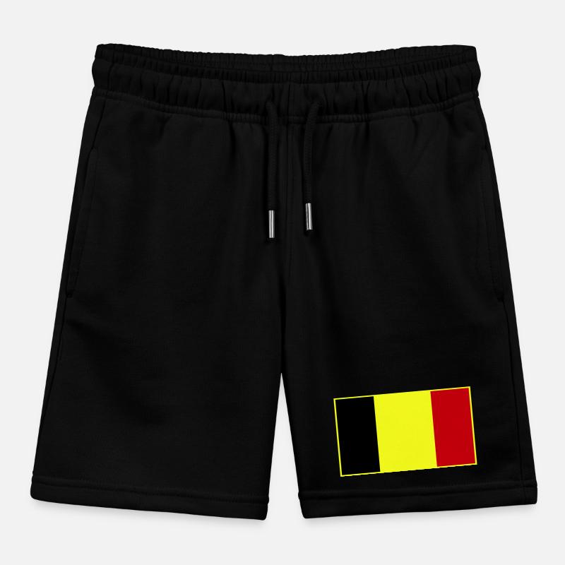 Anpassbare dreifarbige Flagge Kinder Organic Joggingshorts Mini Bolter von Stanley/Stella