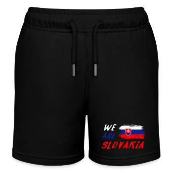 Nous sommes la Slovaquie - Short de jogging enfant bio Stanley/Stella - noir - Devant