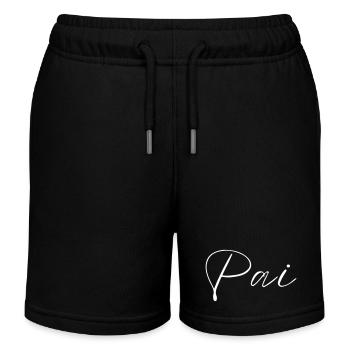 Pai Name T-Shirt Gift for Men - Kids Organic Sweat Shorts by Stanley/Stella - black - Front