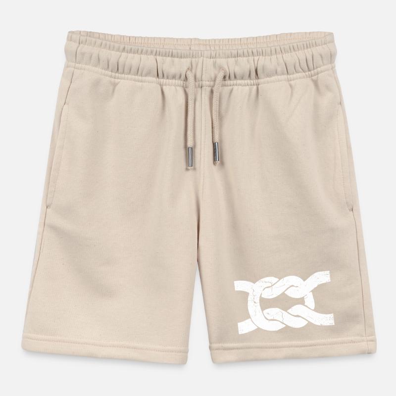 Sailor's knot | node | Node Kids Organic Sweat Shorts by Stanley/Stella
