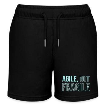 Développement agile, maillot de Scrum Coach - Short de jogging enfant bio Stanley/Stella - noir - Devant