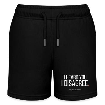 J’ai entendu ta citation de sarcasme d’entreprise - Short de jogging enfant bio Stanley/Stella - noir - Devant