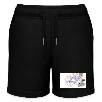 Rêvasser aux oiseaux - Short de jogging enfant bio Stanley/Stella - noir - Devant