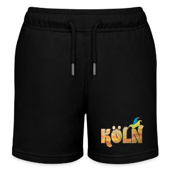 Carnaval de Cologne e 37 - Short de jogging enfant bio Stanley/Stella - noir - Devant