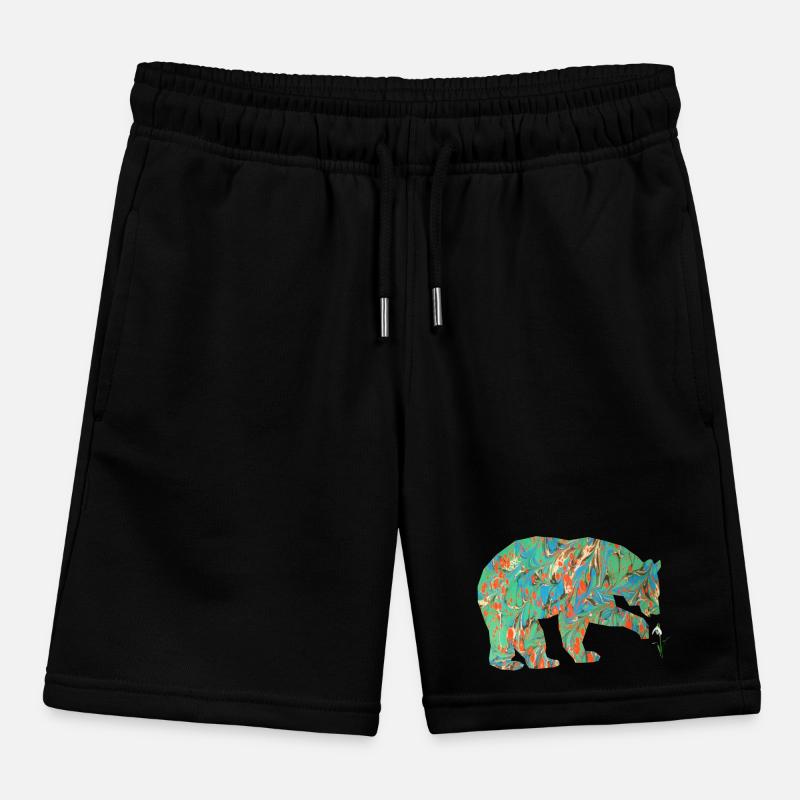 bär mit schneeglöckchen e 4 Kinder Organic Joggingshorts Mini Bolter von Stanley/Stella