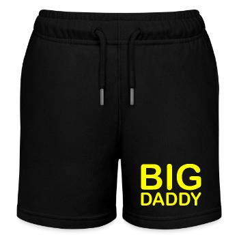 BIG DADDY - Kinder Organic Joggingshorts Mini Bolter von Stanley/Stella - Schwarz - Vorne