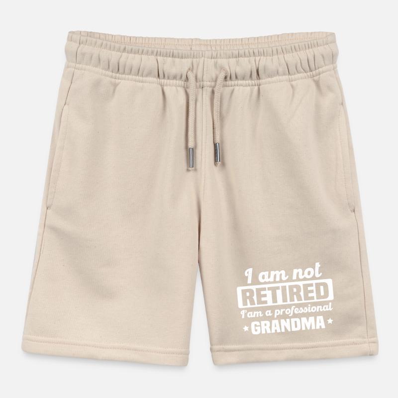 Ich bin eine professionelle Großmutter Kinder Organic Joggingshorts Mini Bolter von Stanley/Stella