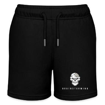 Brainstorming - Kinder Organic Joggingshorts Mini Bolter von Stanley/Stella - Schwarz - Vorne