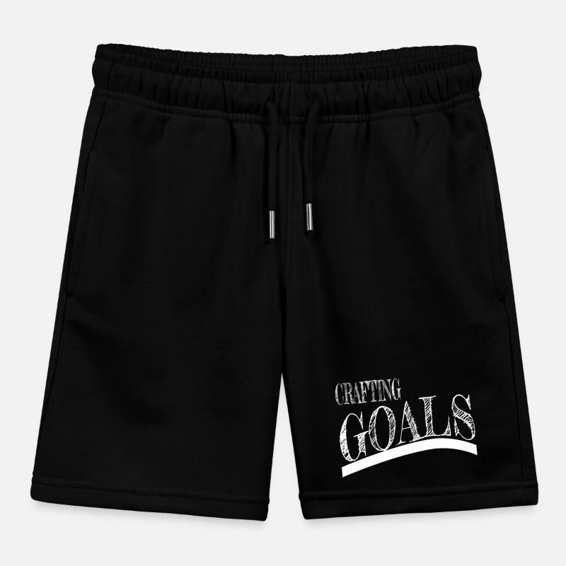 present gift idea present idea statement Kids Organic Sweat Shorts by Stanley/Stella