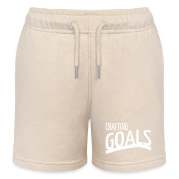 Creative Inspiration Creative Thinking - Kids Organic Sweat Shorts by Stanley/Stella - soft Ecru - Front