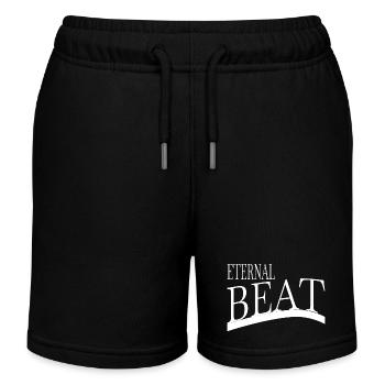 Bday Musical Rhythm Present Idea Timeless Fashion - Kids Organic Sweat Shorts by Stanley/Stella - black - Front