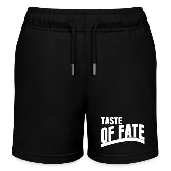 Culinary Design Jokes Funny Quote - Kids Organic Sweat Shorts by Stanley/Stella - black - Front