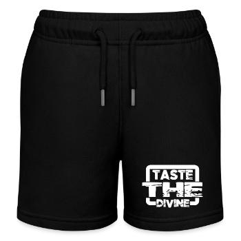 drôle bday blague geek goût sensations - Short de jogging enfant bio Stanley/Stella - noir - Devant
