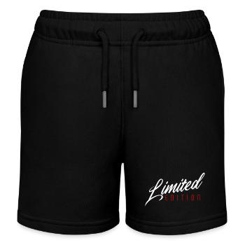 Édition limitée - Short de jogging enfant bio Stanley/Stella - noir - Devant