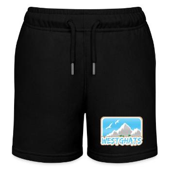 Western Ghats Western Ghats - Kids Organic Sweat Shorts by Stanley/Stella - black - Front