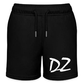 Dz - Kinder Organic Joggingshorts Mini Bolter von Stanley/Stella - Schwarz - Vorne