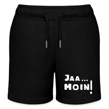 Bonjour! - Short de jogging enfant bio Stanley/Stella - noir - Devant