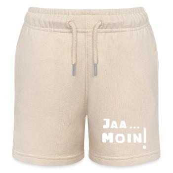 moin! - Kinder Organic Joggingshorts Mini Bolter von Stanley/Stella - Natur - Vorne