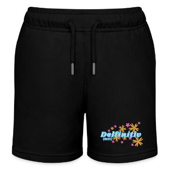 Delfinitiv (nicht) - Kinder Organic Joggingshorts Mini Bolter von Stanley/Stella - Schwarz - Vorne
