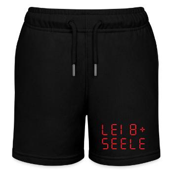 Calculateur de corps et d’âme Rotation rétro numérique - Short de jogging enfant bio Stanley/Stella - noir - Devant