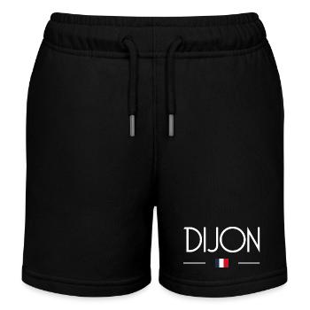 Dijon - Short de jogging enfant bio Stanley/Stella - noir - Devant