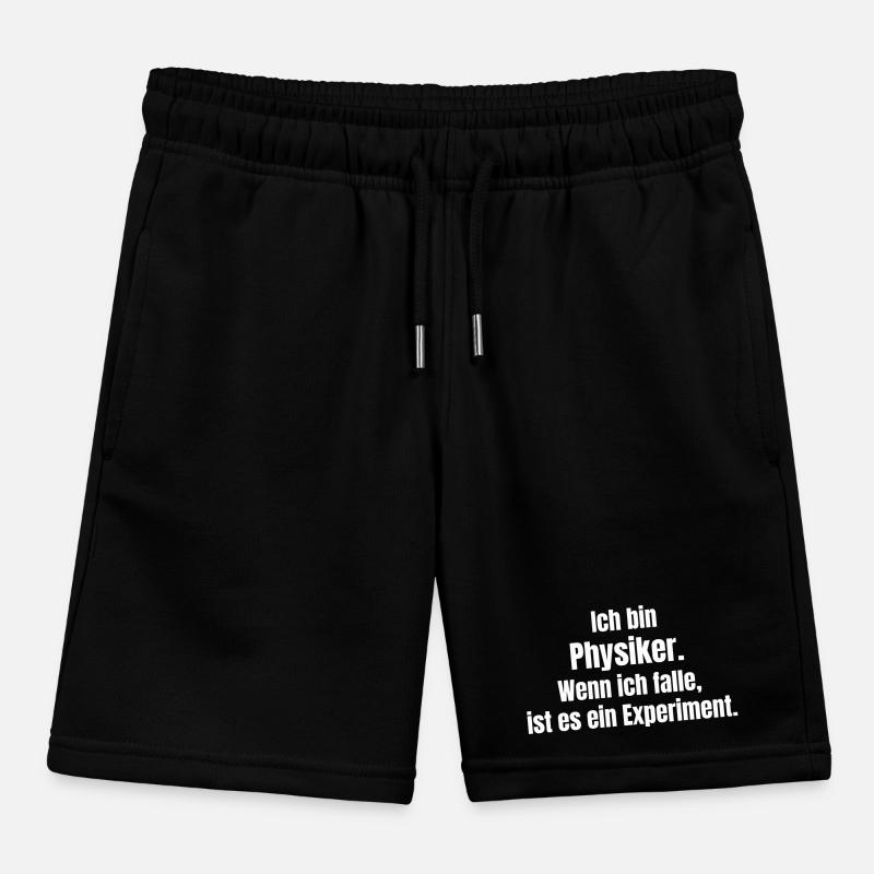 Physicist Humor Case Experiment Kids Organic Sweat Shorts by Stanley/Stella