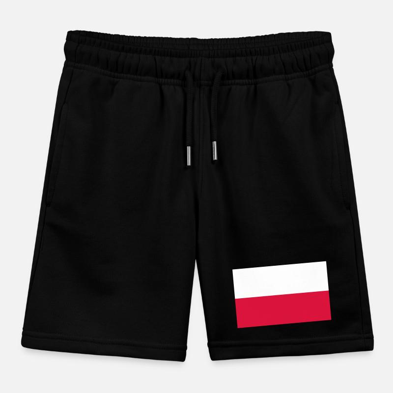 Pologne Short de jogging enfant bio Stanley/Stella