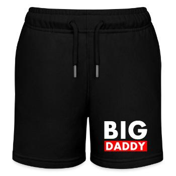 BIG DADDY - Kinder Organic Joggingshorts Mini Bolter von Stanley/Stella - Schwarz - Vorne
